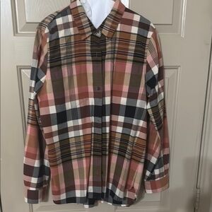Madewell Multicolor Plaid Button Down Shirt